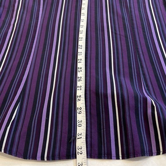 Dolce & Gabbana vintage men’s button up shirt in purples/blue/blues and white - Picture 15 of 16